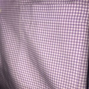 Purple and white size L trim fit